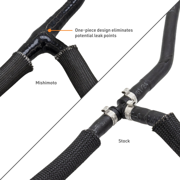 Mishimoto 6.7L Powerstroke Coolant Overflow Hose – for 2015–2016 Ford F-250/F-350 Super Duty - OneFastShop