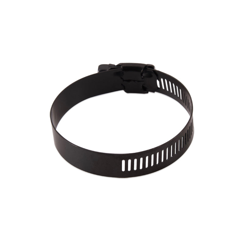 Mishimoto High-Torque Worm Gear Clamp 1.06in.-2.01in. Stainless Steel - 10-Pack (Black)