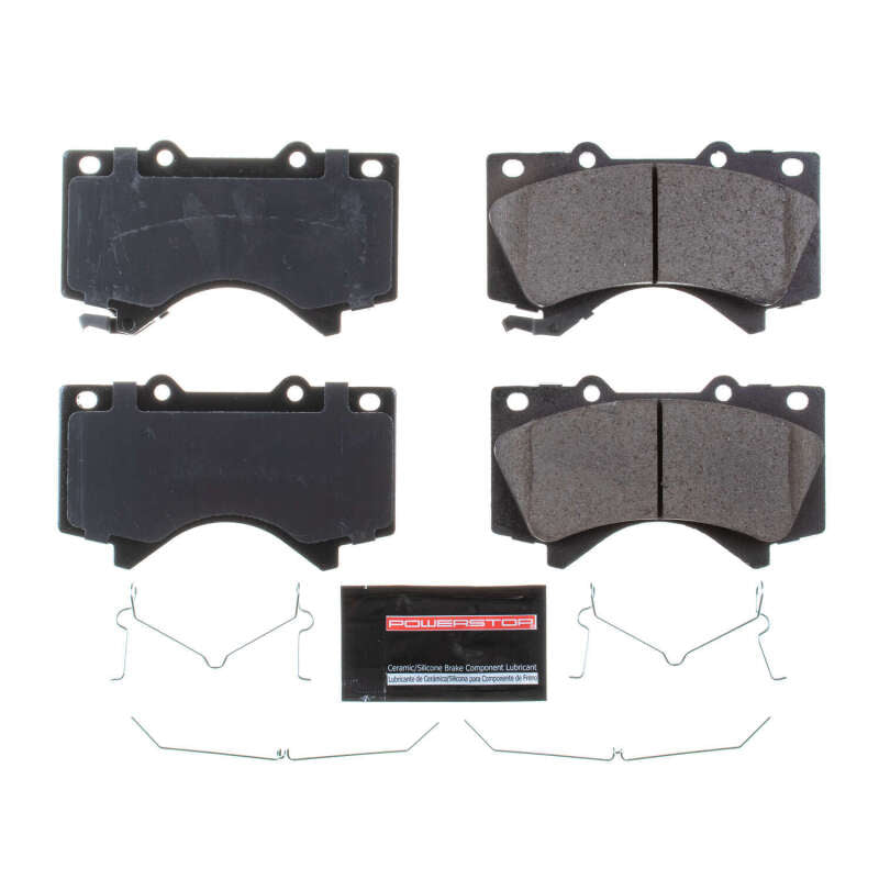 PowerStop Front Z23 Evolution Sport Brake Pads with Hardware for 08-11 Lexus LX570 - OneFastShop