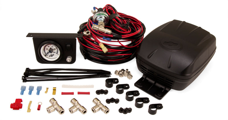 Air Lift Load Controller II with Single Gauge and LPS 5 PSI Min. - Compatible with Various Vehicles