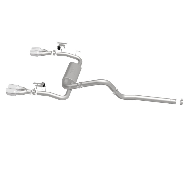 MagnaFlow Street Series Cat-Back Exhaust System with Quad Tips for 98-02 GM F-Body - OneFastShop