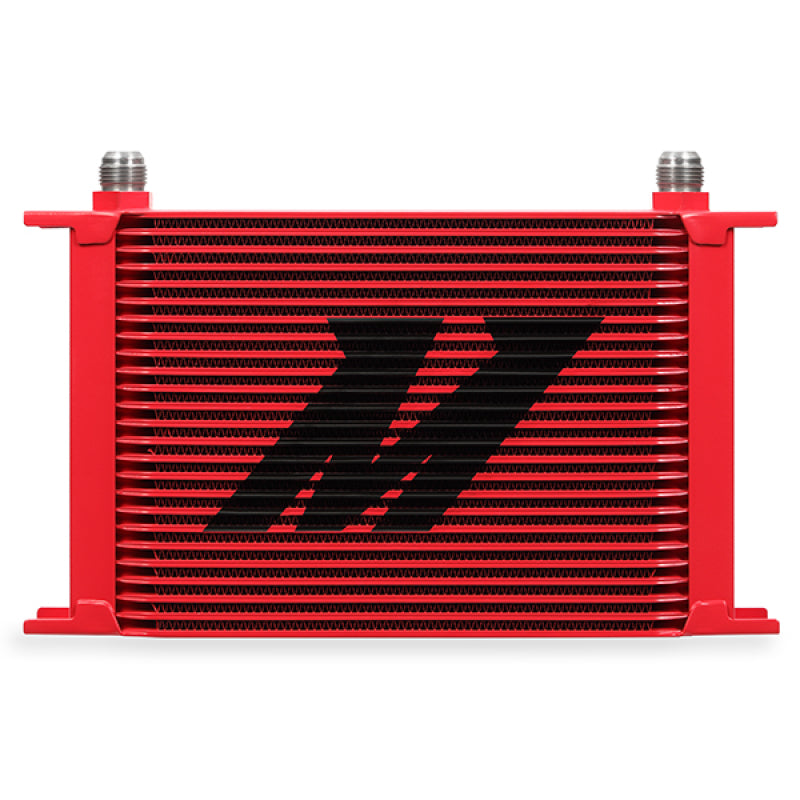 Mishimoto Oil Cooler Universal 25 Row Kit Red Engine - OneFastShop