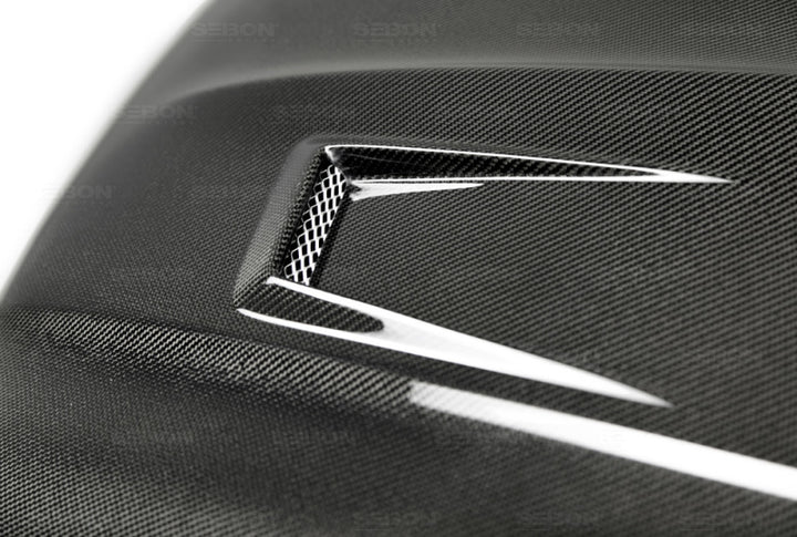 Seibon GT-Style Carbon Fiber Hood for 12-14 Mercedes Benz C63 AMG - OneFastShop