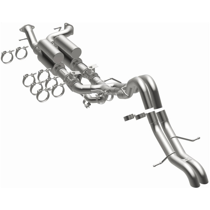 MagnaFlow Overland Series Cat-Back Exhaust System - Ford Bronco Raptor 3.0L (2022-2023) - OneFastShop