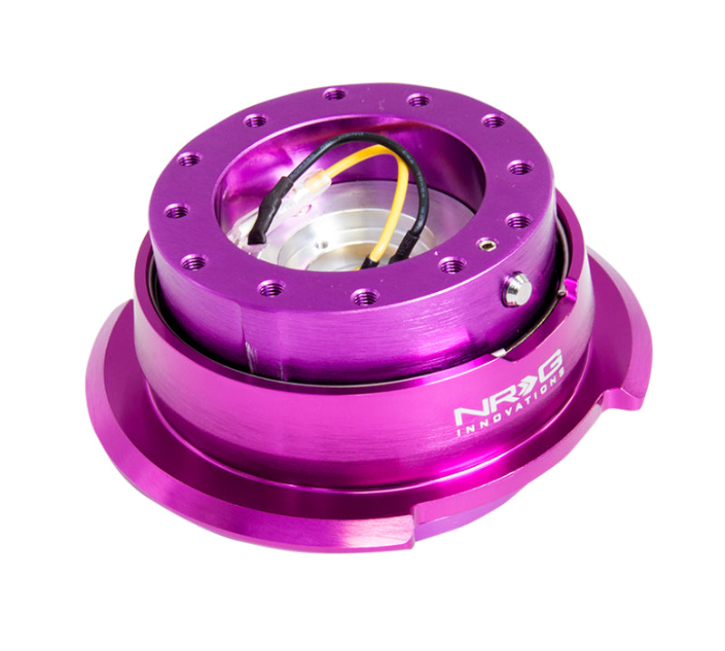 NRG Quick Release Kit Gen 2.8 Purple Body Purple Ring - Vehicle Compatibility Needed