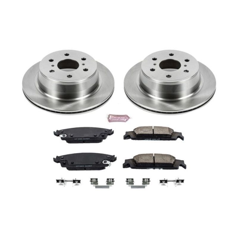 PowerStop Rear Autospecialty Brake Kit for 15-19 Cadillac Escalade - OneFastShop