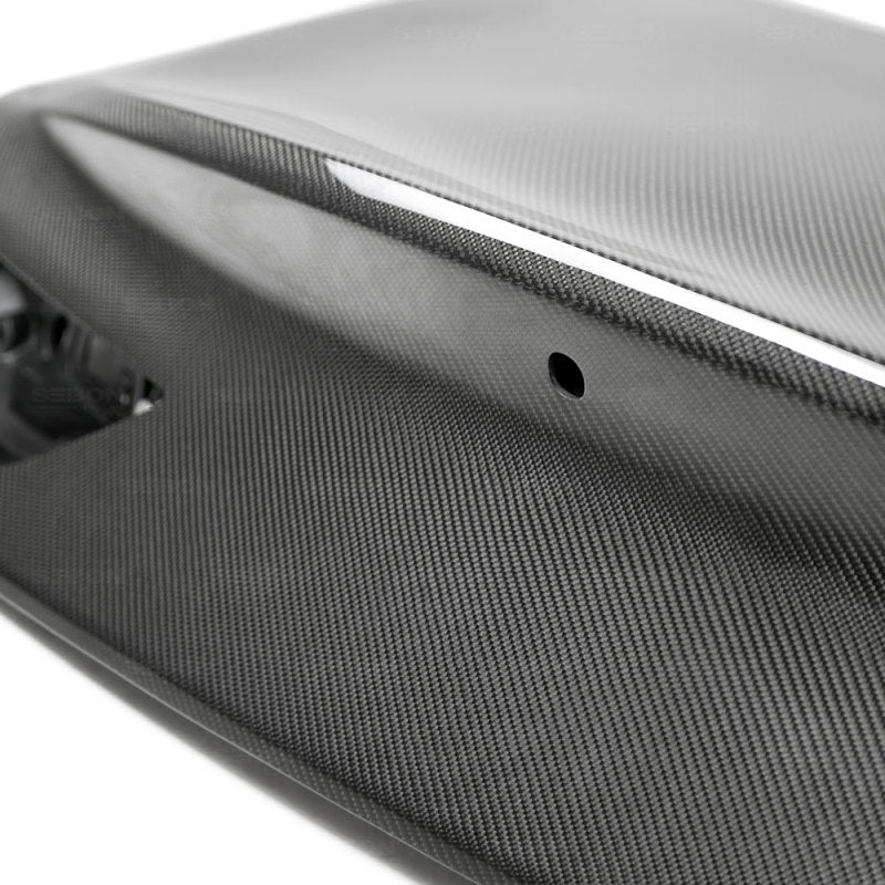 Seibon Carbon Fiber Trunk Lid for 17-19 Infiniti Q60 OE Style