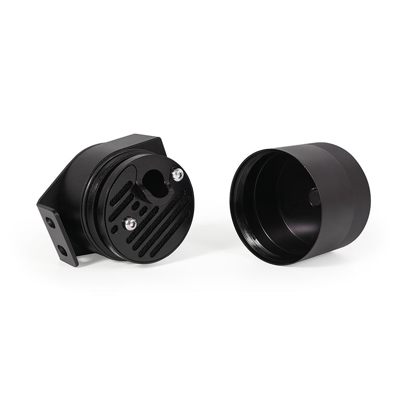 Mishimoto Baffled Oil Catch Can Kit for 2008-2010 Powerstroke Vehicles - OneFastShop