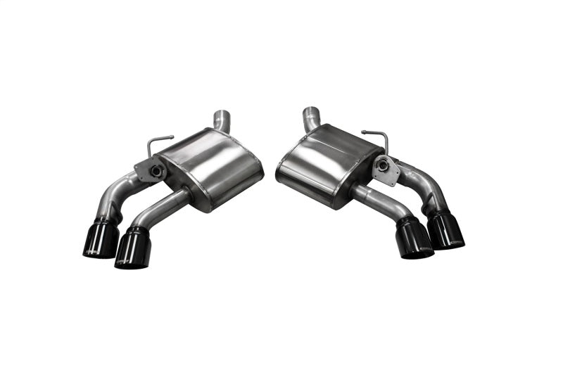 Corsa Black Xtreme Axle-Back Exhaust for Chevrolet Camaro SS/ZL1 6.2L V8 (2016-24) - OneFastShop