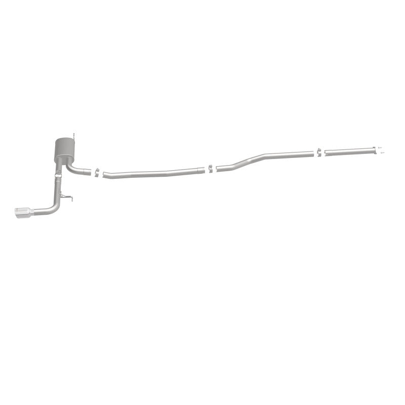 MagnaFlow Street Cat-Back Exhaust for 2015 Ford Fusion 2.5L Polished 4 in. Tip