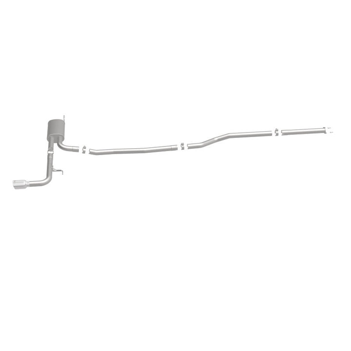 MagnaFlow Street Cat-Back Exhaust for 2015 Ford Fusion 2.5L Polished 4 in. Tip