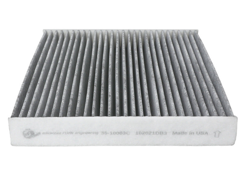 aFe Carbon Cabin Air Filter for 14-22 Land Rover, 10-19 Subaru, 04-22 Lexus & Toyota - Enhanced Air Quality