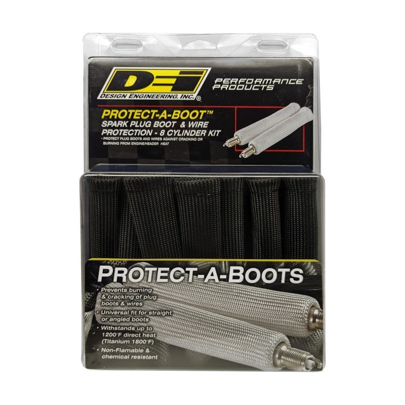DEI Protect-A-Boot - 6in - 8-pack - Black.