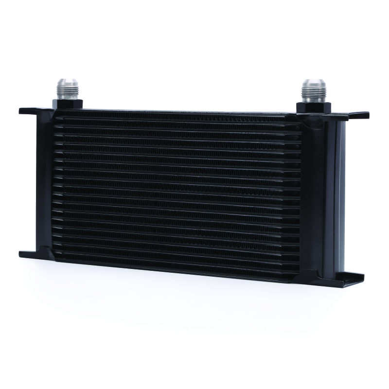 Mishimoto Universal 19 Row Oil Cooler - Black for Ford Mustang GT/GT Premium/Bullitt/Mach 1