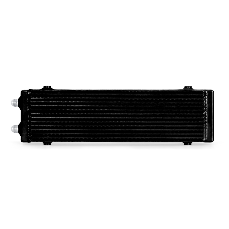 Mishimoto Universal Large Bar and Plate Dual Pass Black Oil Cooler for 2018-2021 Ford Mustang GT Bullitt Mach 1