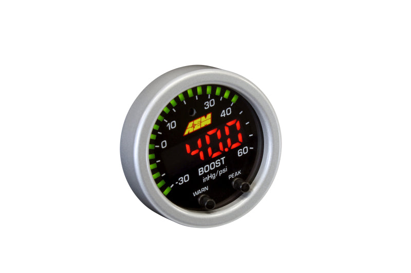 AEM X-Series Boost Pressure Gauge - -30inHg to 60psi, image 6