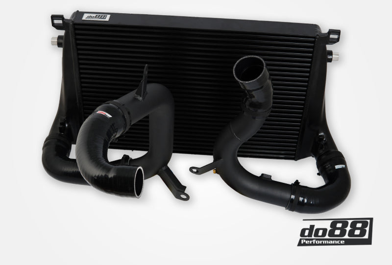 do88 BigPack Intercooler Kit - VAG 2.0T EA888 Gen4 245 hp 2019-2026 - Black Hoses