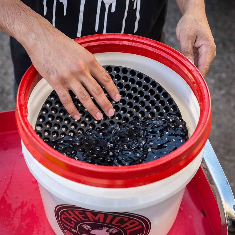 Chemical Guys Dirt Trap Bucket Insert - Black