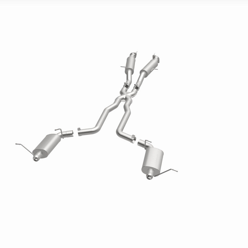 MagnaFlow Stainless Cat Back Exhaust System - Jeep Grand Cherokee V8 6.4L Dual Split Rear Exit