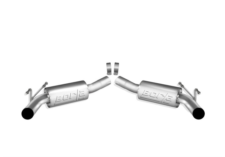 Borla S-Type Rear Section Exhaust for 10-11 Chevy Camaro SS 6.2L