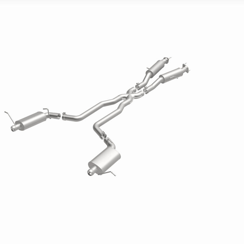MagnaFlow Stainless Cat Back Exhaust System - Jeep Grand Cherokee V8 6.4L Dual Split Rear Exit