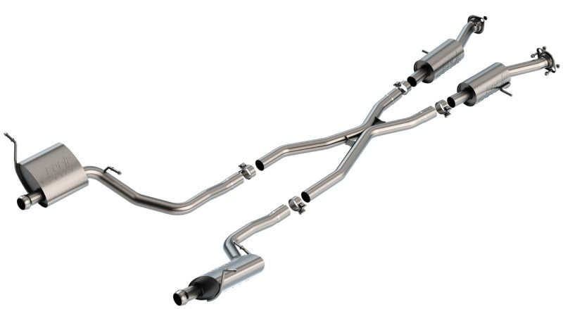 Borla S-Type Cat-Back Exhaust System for 14-20 Jeep Grand Cherokee V6