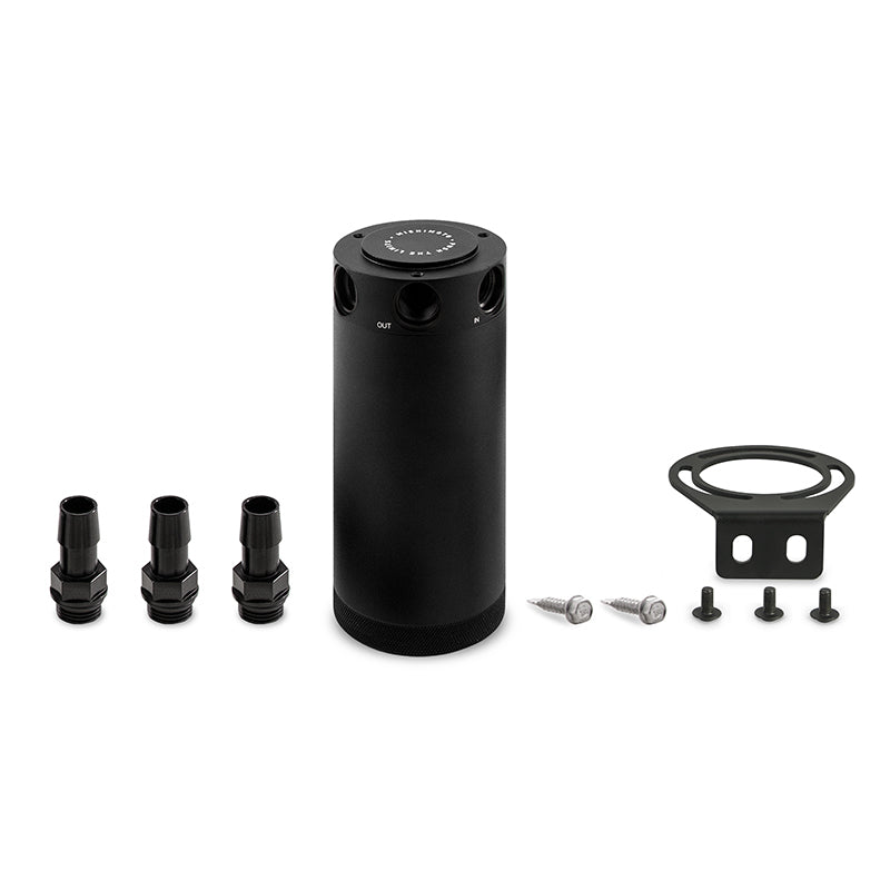Mishimoto Compact Baffled Oil Catch Can - 3-Port - OneFastShop