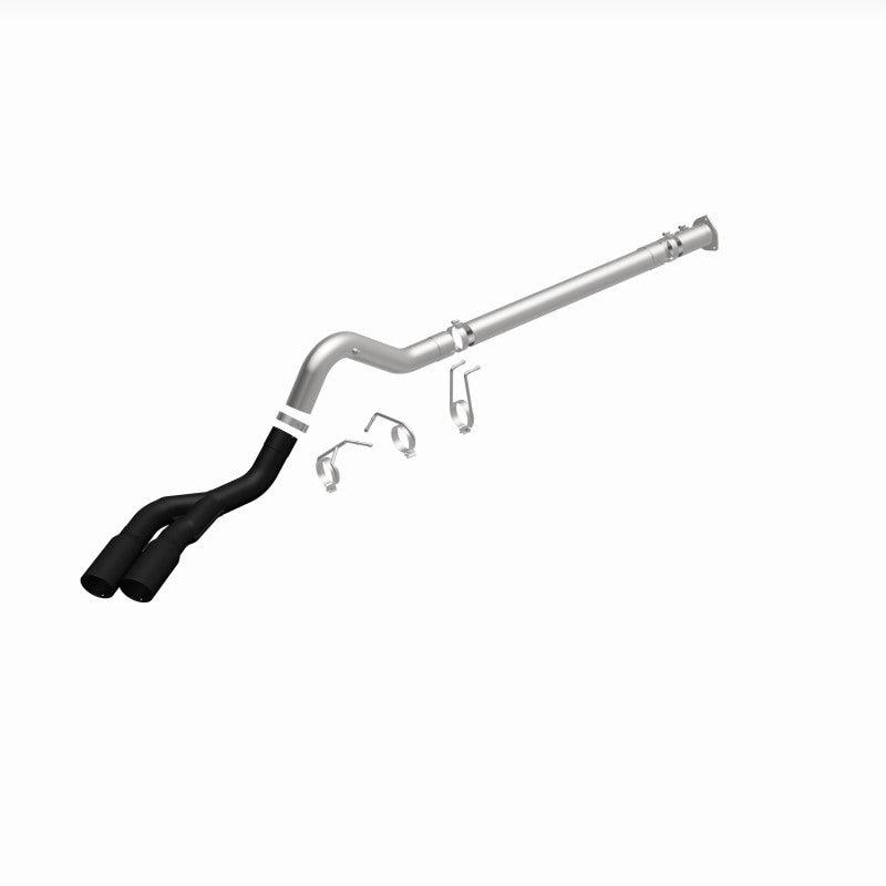 MagnaFlow Black Series Exhaust System for 08-18 Ford F-250/F-350/F-450 4.6L/6.7 - DPF-Back Black 4in Dual Single Rear Exit