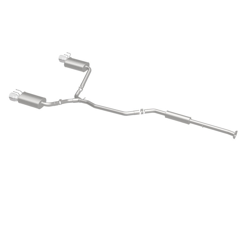 Magnaflow Street Series Cat-Back Exhaust System Honda Accord 3.5L V6 2.5in SS Dual Split Rear Polished Tip (2013-2017) - OneFastShop
