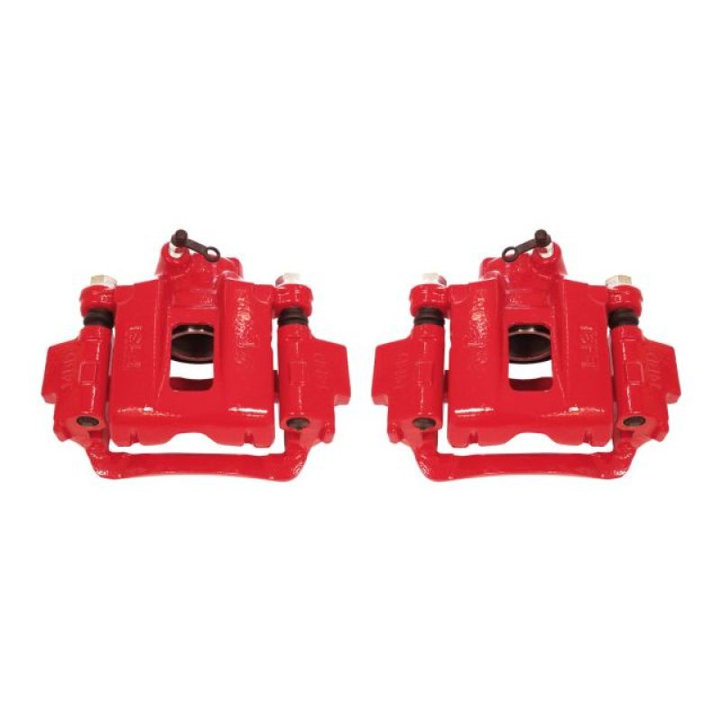 PowerStop Rear Red Calipers with Brackets for 03-09 Toyota 4Runner