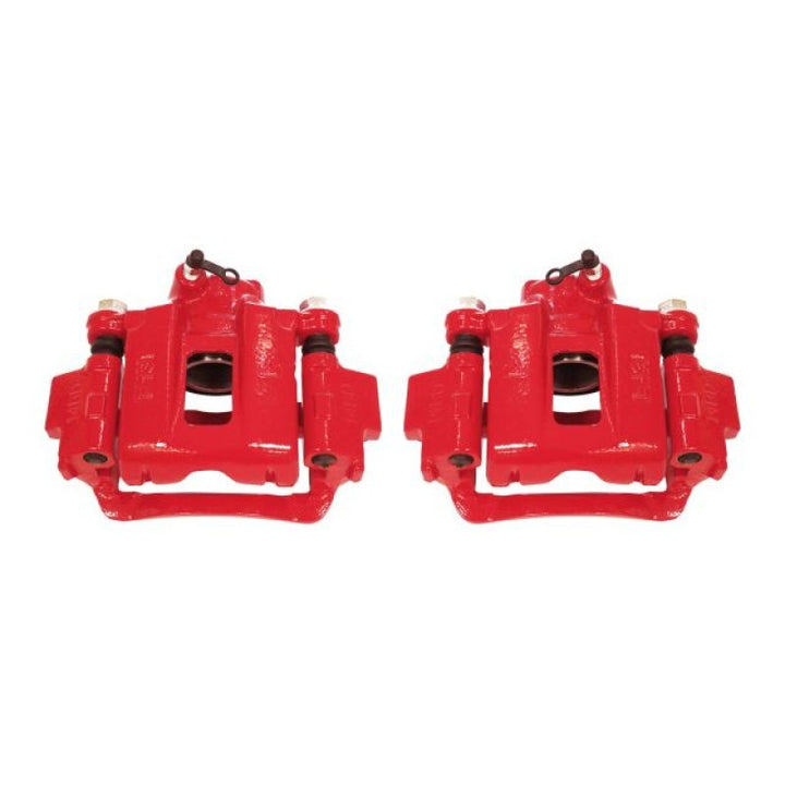 PowerStop Rear Red Calipers with Brackets for 03-09 Toyota 4Runner