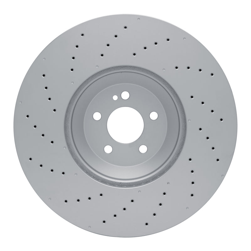 DFC Hi-Carbon Geomet Drilled Front Rotor - Mercedes S500 / S580 / Maybach S680 / S580e 2021-2026, image 4