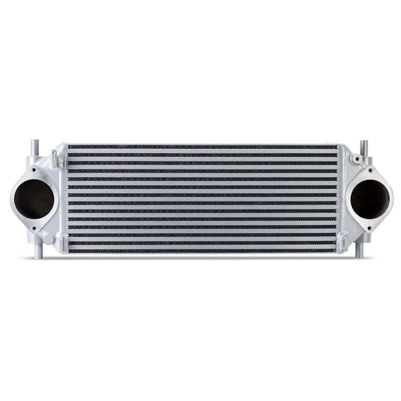 Mishimoto Stock Location Intercooler Kit - Ford Bronco 2.7 2021-2026 - Wrinkle Black Pipes - Silver Core, image 6
