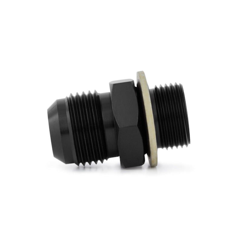 Mishimoto Sandwich Plate Fitting with M20 x -10AN Threads - Black - OneFastShop