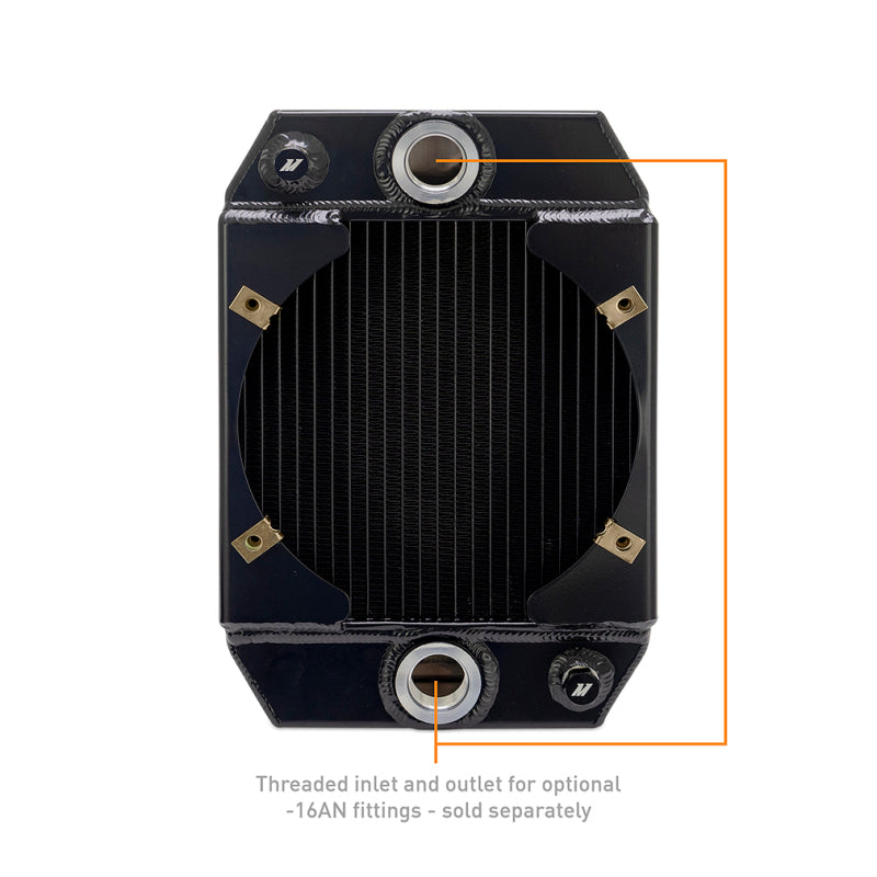 Mishimoto Universal Drag Race Performance Aluminum Radiator - Black - OneFastShop