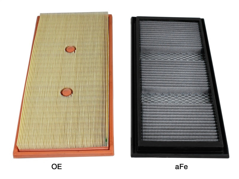 AFe MagnumFLOW OEM Replacement Air Filter Pro DRY S for 12-14 Mercedes-Benz C/E/ML-Class V6 3.5L