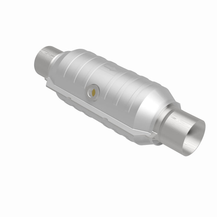 MagnaFlow Universal Catalytic Converter 2.25in Center/Center Round 11in Body L x 5.125in W x 15in L - Fits Various Models - OneFastShop