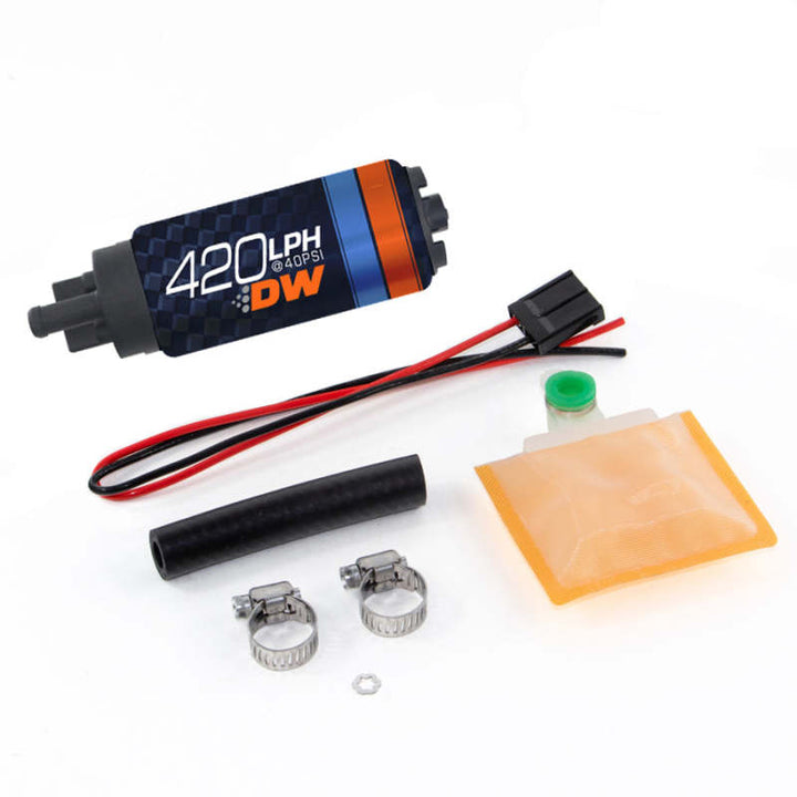 DeatschWerks DW420 Series 420lph In-Tank Fuel Pump with Universal Install Kit - OneFastShop