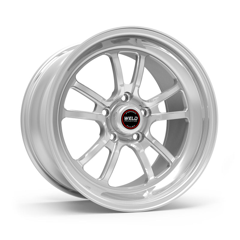 Weld S70 RT-S 20x9 Inch / 5x120.65 BP / 5 Inch BS - Polished Center - Polished Shell Wheel