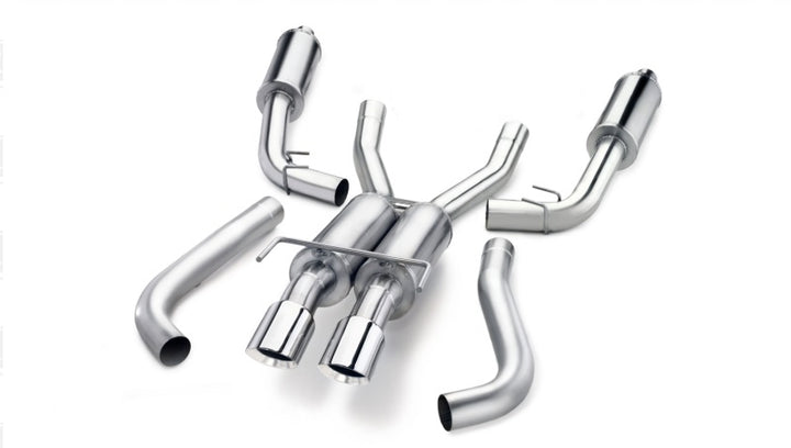 Corsa Polished Sport Cat-Back Exhaust with 3in Inlet for Dodge Viper GTS 8.0L V10 1996-2002