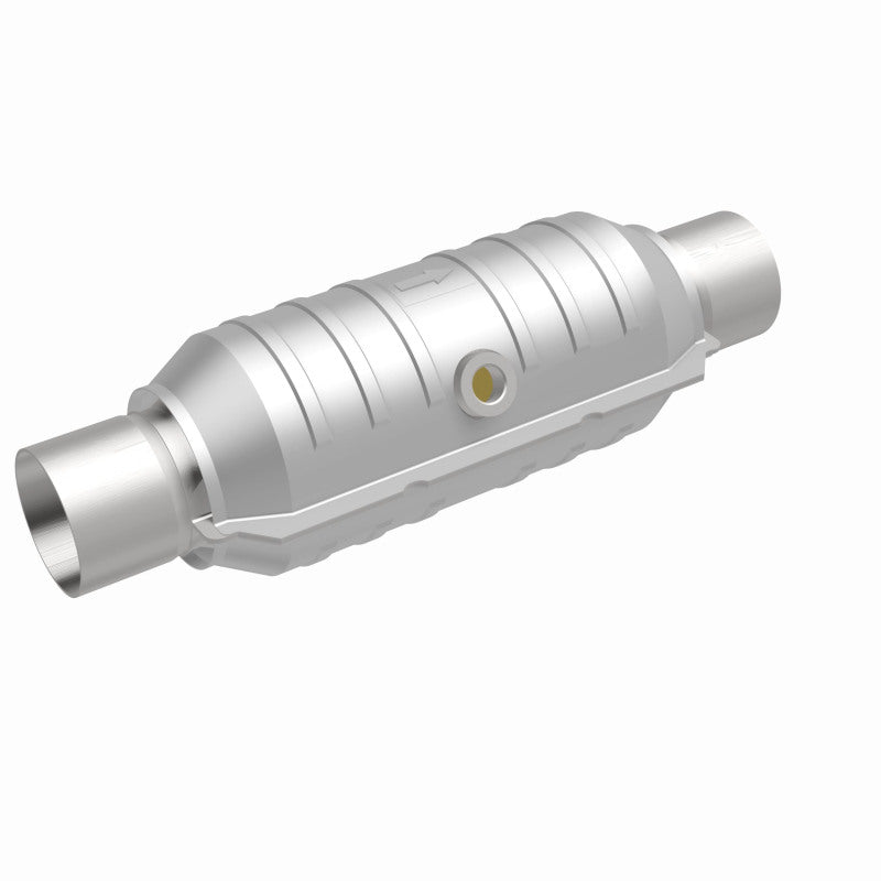 Magnaflow Universal Catalytic Converter 2in Center/Center Round 11in Body - Fits Acura CL, Honda Accord, Ford Explorer, and More