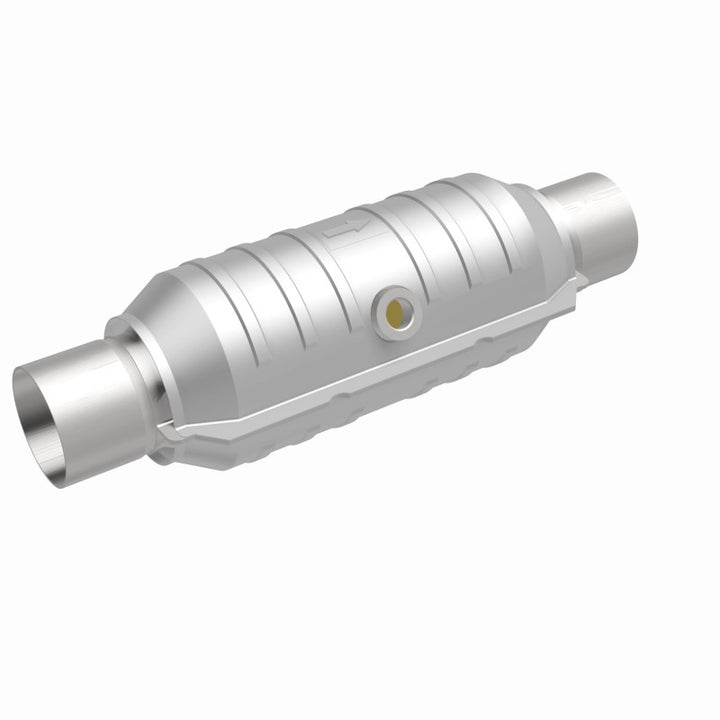 Magnaflow Universal Catalytic Converter 2in Center/Center Round 11in Body - Fits Acura CL, Honda Accord, Ford Explorer, and More