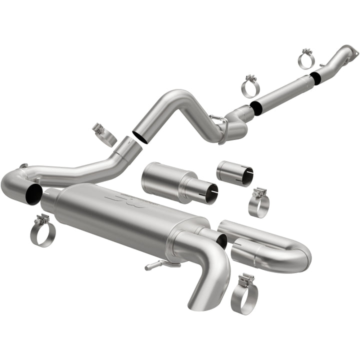 Magnaflow Overland Series Cat-Back Exhaust for 2021-2025 Ford Bronco L4 2.3L - OneFastShop