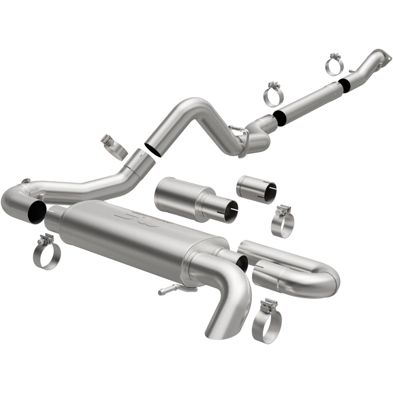 Magnaflow Overland Series Cat-Back Exhaust for 2021-2025 Ford Bronco L4 2.3L - OneFastShop