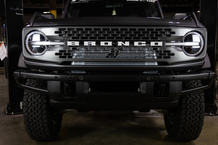 High Mount Intercooler Kit Bronco 2021 Up 2.3L Black Pipes - OneFastShop