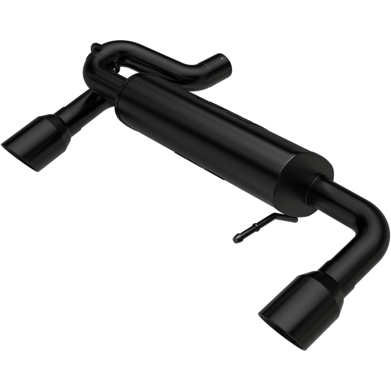 MagnaFlow Axle-Back Exhaust for 2021 Ford Bronco 2.3L I-4 - Dual Split Rear Exit, Black Tips - OneFastShop