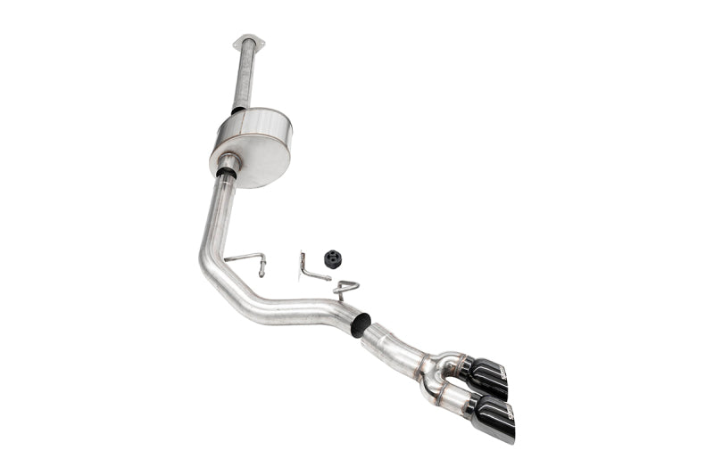 CORSA Lightning Exit Cat-Back Exhaust - Ford F-150 3.5L 157in WB 2015-2020 - Black PVD Tips