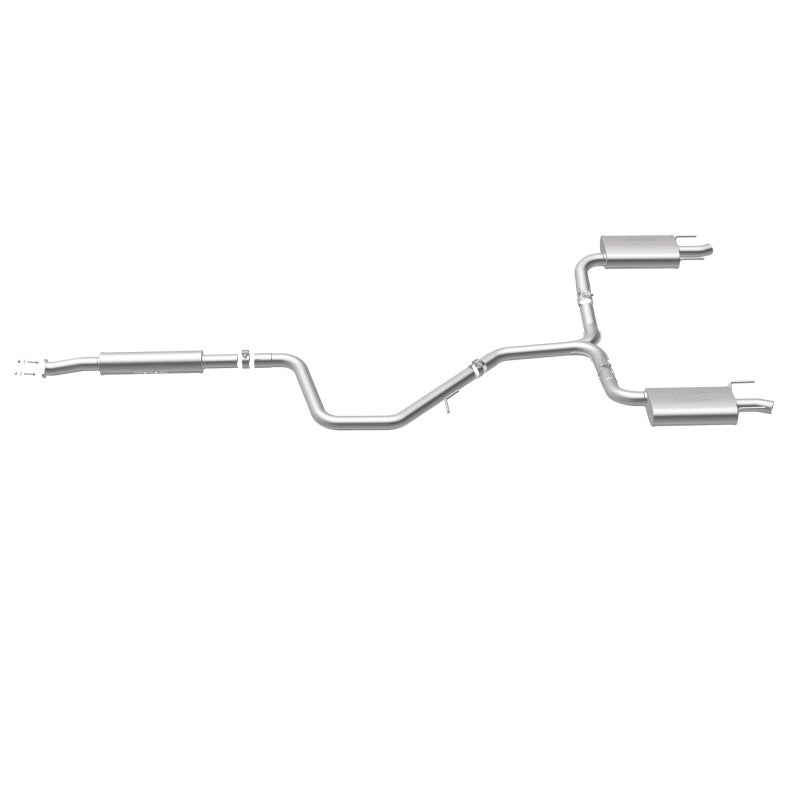 MagnaFlow Cat-Back Stainless Steel Exhaust System Dual Rear Exit Polished Tip - 2015 Chevrolet Impala 3.6L V6