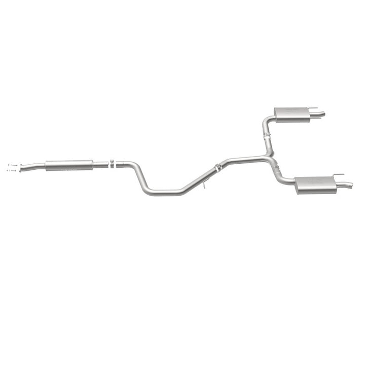 MagnaFlow Cat-Back Stainless Steel Exhaust System Dual Rear Exit Polished Tip - 2015 Chevrolet Impala 3.6L V6