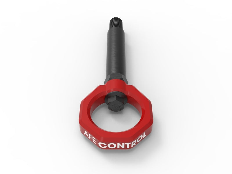 aFe Control Rear Tow Hook - BMW F2x/F3x/F8x 2012-2021 - Red, image 5